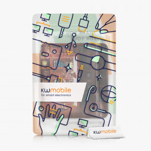 Husa pentru Kobo Libra 2, Piele ecologica, Multicolor, kwmobile, 56575.08 - Img 6