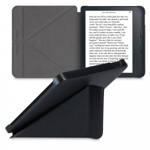 Husa pentru Kobo Libra 2, Piele ecologica, Negru, kwmobile, 56576.01 - Img 2