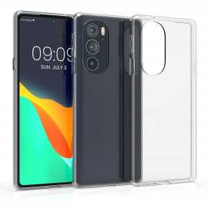 Husa pentru Motorola Edge X30 / Edge 30 Pro, Silicon, Transparent, 57065.03, kwmobile - Img 2