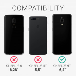 Husa pentru OnePlus 6T, Silicon, Albastru, 46316.202 - Img 5
