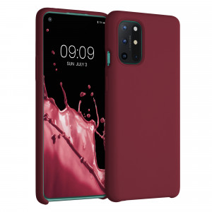 Husa pentru OnePlus 8T, Silicon, Rosu, 53683.209, kwmobile - Img 1