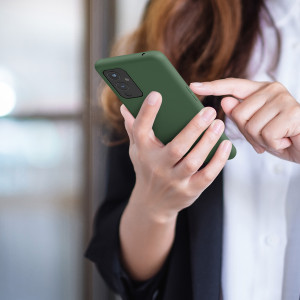 Husa pentru OnePlus 9, Silicon, Verde, 55726.80 - Img 5