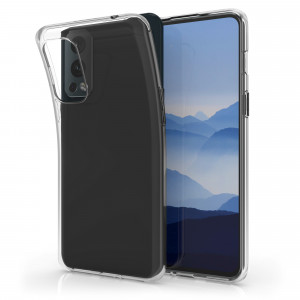Husa pentru OnePlus Nord 2 5G, Silicon, Transparent, 56032.03, kwmobile - Img 1
