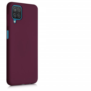 Husa pentru Samsung Galaxy A12, Silicon, Violet, 54048.187 - Img 8
