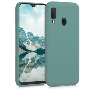 Husa pentru Samsung Galaxy A20e, Silicon, Verde, 48738.171 - Img 1
