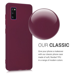 Husa pentru Samsung Galaxy A41, Silicon, Violet, 52251.187 - Img 4