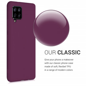 Husa pentru Samsung Galaxy A42 5G, Silicon, Violet, 53804.187 - Img 4