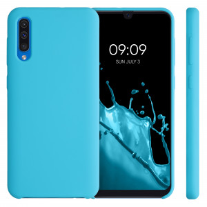 Husa pentru Samsung Galaxy A50, Silicon, Albastru, 48715.223 - Img 2