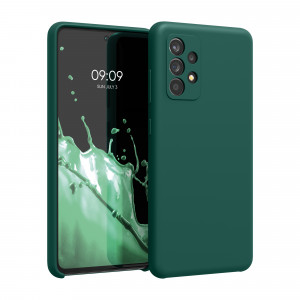 Husa pentru Samsung Galaxy A52 / Galaxy A52 5G / Galaxy A52s 5G, Silicon, Verde, 54347.184 - Img 1