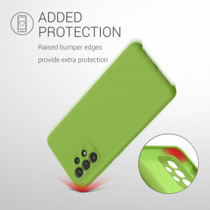 Husa pentru Samsung Galaxy A52 / Galaxy A52 5G / Galaxy A52s 5G, Silicon, Verde, 54347.220 - Img 6