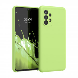 Husa pentru Samsung Galaxy A52 / Galaxy A52 5G / Galaxy A52s 5G, Silicon, Verde, 54347.214, kwmobile - Img 1