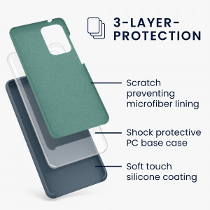 Husa pentru Samsung Galaxy A52 / Galaxy A52 5G / Galaxy A52s 5G, Silicon, Albastru, 54347.202, kwmobile - Img 3