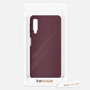 Husa pentru Samsung Galaxy A7 (2018), Silicon, Violet, 47730.190, kwmobile - Img 7