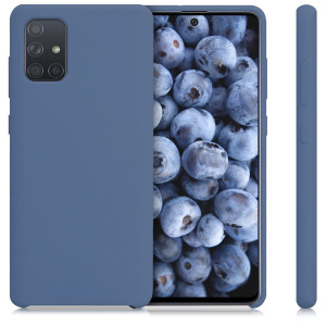 Husa pentru Samsung Galaxy A71, Silicon, Albastru, 51209.168 - Img 2