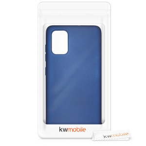 Husa pentru Samsung Galaxy A71, Silicon, Albastru, 51213.64 - Img 7