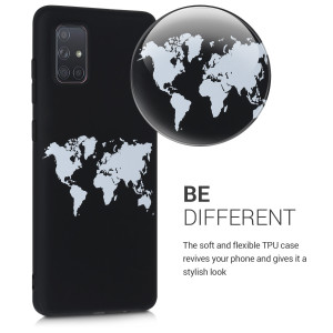 Husa pentru Samsung Galaxy A71, Silicon, Negru, 51207.03 - Img 4