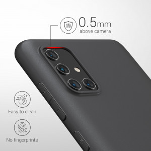 Husa pentru Samsung Galaxy A71, Silicon, Negru, 51208.47 - Img 4