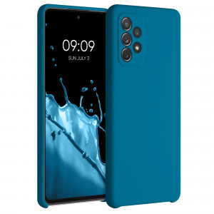 Husa pentru Samsung Galaxy A72, Silicon, Albastru, 54359.224 - Img 1