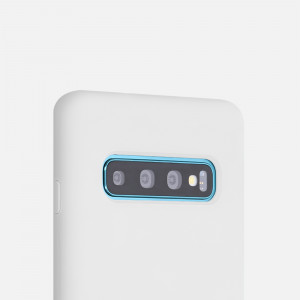 Husa pentru Samsung Galaxy S10, Silicon, Alb, 47732.48 - Img 8