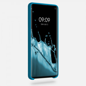 Husa pentru Samsung Galaxy S10, Silicon, Albastru, 47732.224 - Img 3
