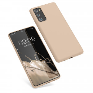 Husa pentru Samsung Galaxy S20 FE, Silicon, Gold, 53604.154, kwmobile - Img 2