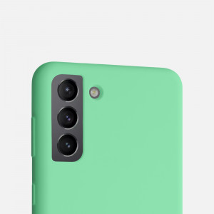 Husa pentru Samsung Galaxy S21 Plus, Silicon, Verde, 54066.147 - Img 8