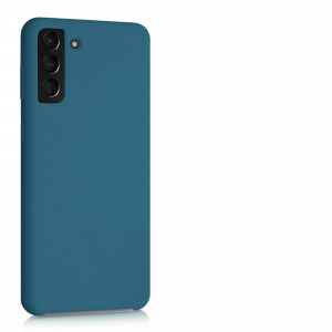 Husa pentru Samsung Galaxy S21 Plus, Silicon, Verde, 54066.57 - Img 8