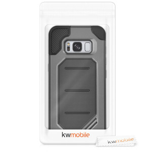 Husa pentru Samsung Galaxy S8, Silicon, Gri, 42163.73 - Img 7
