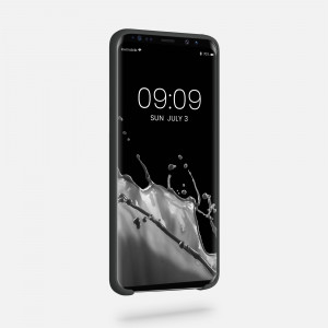 Husa pentru Samsung Galaxy S9 Plus, Silicon, Negru, 44183.47, kwmobile - Img 3