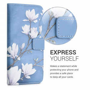 Husa pentru Xiaomi Mi Note 10 / Mi Note 10 Pro, Piele ecologica, Albastru, 52262.03, kwmobile - Img 3
