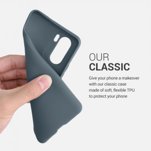 Husa pentru Xiaomi Poco F3, Silicon, Gri, 54657.202 - Img 4