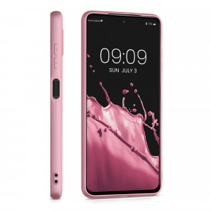 Husa pentru Xiaomi Poco X3 (NFC) / Poco X3 Pro, Silicon, Rose Gold, 53483.31 - Img 5