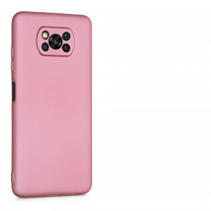 Husa pentru Xiaomi Poco X3 (NFC) / Poco X3 Pro, Silicon, Rose Gold, 53483.31 - Img 8