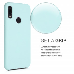 Husa pentru Xiaomi Redmi Note 7 / Redmi Note 7 Pro, Silicon, Verde, 48714.200 - Img 4