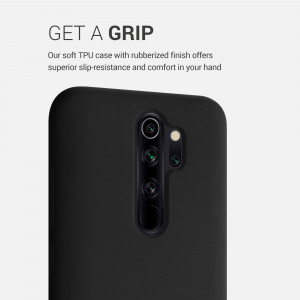 Husa pentru Xiaomi Redmi Note 8 Pro, Silicon, Negru, 50248.01, kwmobile - Img 4