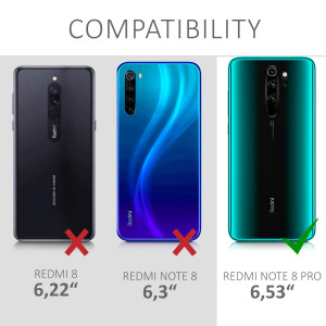 Husa pentru Xiaomi Redmi Note 8 Pro, Silicon, Transparent, 50241.03 - Img 6