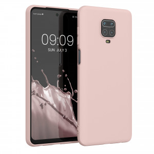 Husa pentru Xiaomi Redmi Note 9S / Redmi Note 9 Pro / Redmi Note 9 Pro Max, Silicon, Roz, 52140.225, kwmobile - Img 1