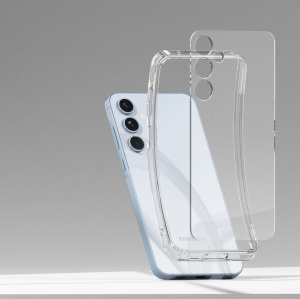 Husa Ringke Fusion pentru Samsung Galaxy A55 5G Transparent - Img 6