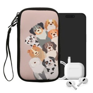 Husa Universala Kwmobile pentru telefon, Marime L - 6.5 inch, Multicolor, Neopren, KWM000007UJ169C - Img 2