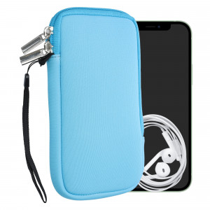 Husa Universala pentru telefon XL - 6,8 inch, Neopren, Albastru, 46188.4.23, kwmobile - Img 1