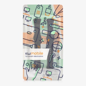 Set 2 Curele Kwmobile pentru Xiaomi Redmi Watch 3 Active, Negru/Albastru inchis, Silicon, KWM000024XY001C - Img 8