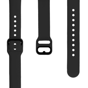 Set 2 Curele pentru Samsung Galaxy Fit (SM-R370), kwmobile, Silicon, Negru, 50233.47 - Img 6