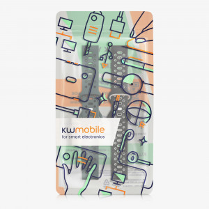 Set 2 curele pentru Xiaomi Mi Watch/Mi Watch Color Sport, Kwmobile, Multicolor, Silicon, 59165.01 - Img 8