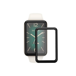 Set 2 Folii de protectie Kwmobile pentru Xiaomi Mi Band 7 Pro, Transparent/Negru, Polimer, KWM000024WP001C - Img 2