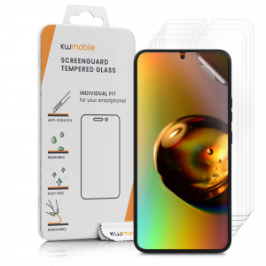 Set 6 folii de protectie Kwmobile pentru Samsung Galaxy S22 Plus, Fata, Polimer, 57608.1 - Img 1