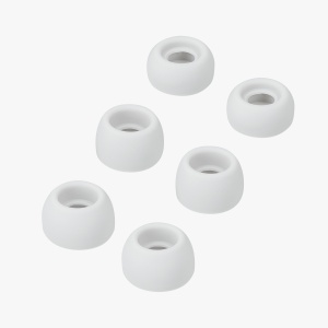 Set 6 Varfuri de schimb Kwmobile pentru Samsung Galaxy Buds Pro, Gri, Silicon, KWM000025DT002C - Img 3