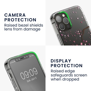 Set Husa si Folie de protectie Kwmobile pentru Apple iPhone 12/iPhone 12 Pro, Multicolor, Silicon/Sticla securizata, KWM000022TI001C - Img 4