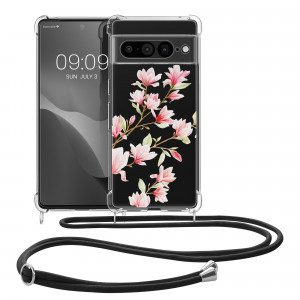 Bumper kwmobile pentru Google Pixel 7 Pro, Silicon, Multicolor/Transparent, 60207.01 - Img 2