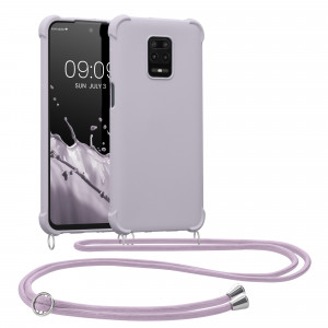 Bumper kwmobile pentru Xiaomi Redmi Note 9S/Redmi 9 Pro/Redmi 9 Pro Max, Silicon, Mov, 53149.192 - Img 1