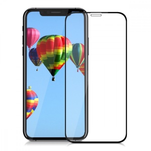 Folie de protectie pentru Apple iPhone XS Max, kalibri, Fata, Negru, 45962.01 - Img 2
